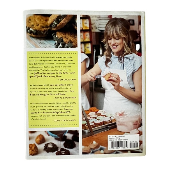 Babycakes Cookbook a NYC Bakery-Mostly Vegan, G-F, and Mostly Sugar Free Recipes - Picture 2 of 3